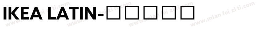 IKEA LATIN字体转换
